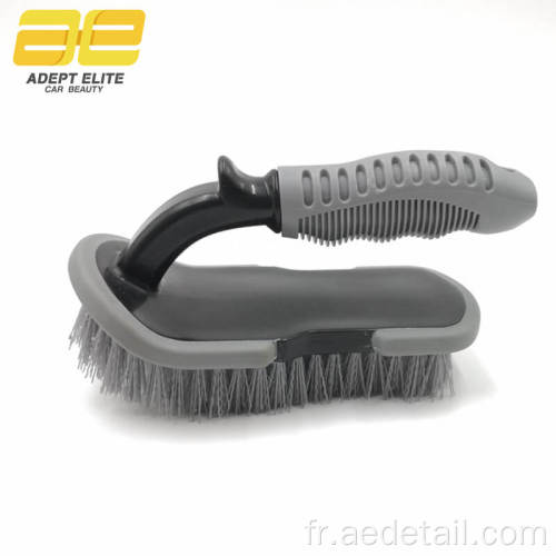 Brosse de brosse de nettoyeur de roue de voiture